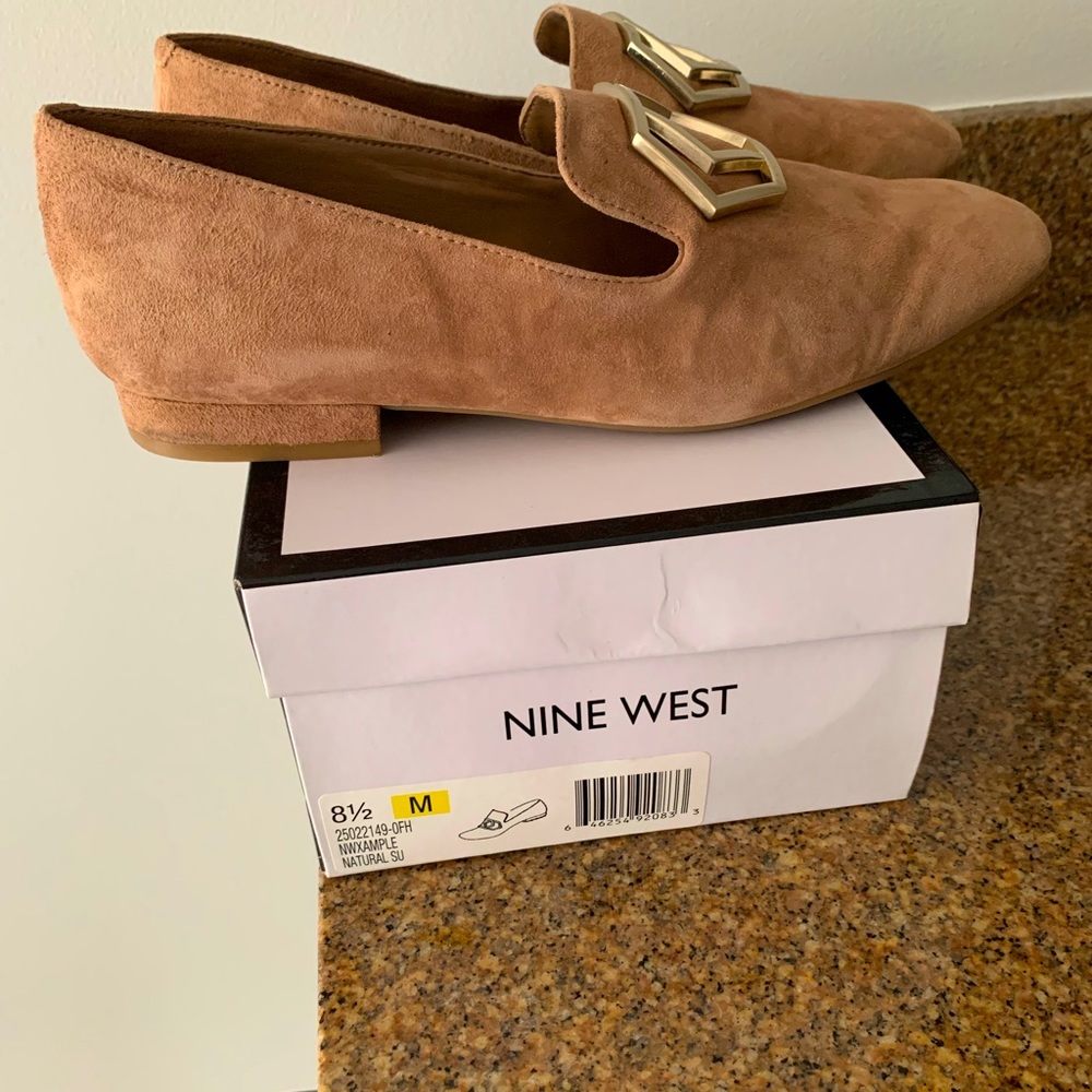 Nine West Suede Flat Size 8.5